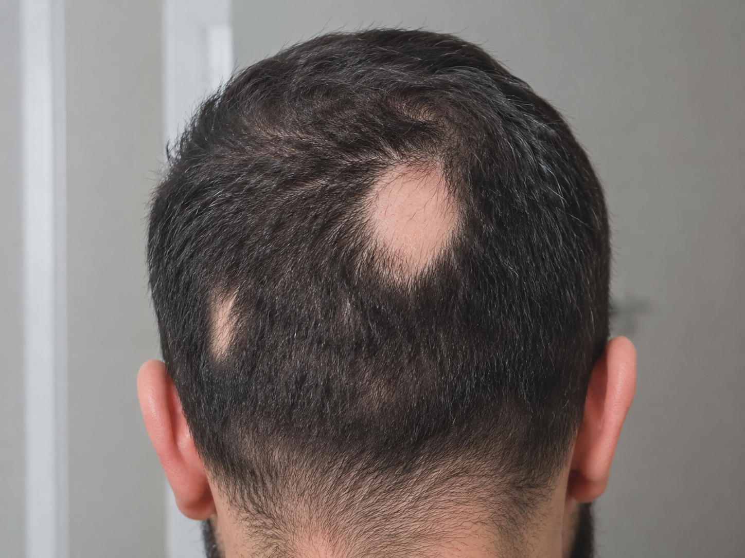 Micropigmentation capillaire et pelade chez l'homme